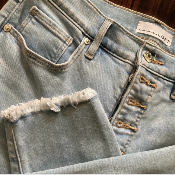 Loft Light Blue Skinny Jeans - Picture 2 of 2